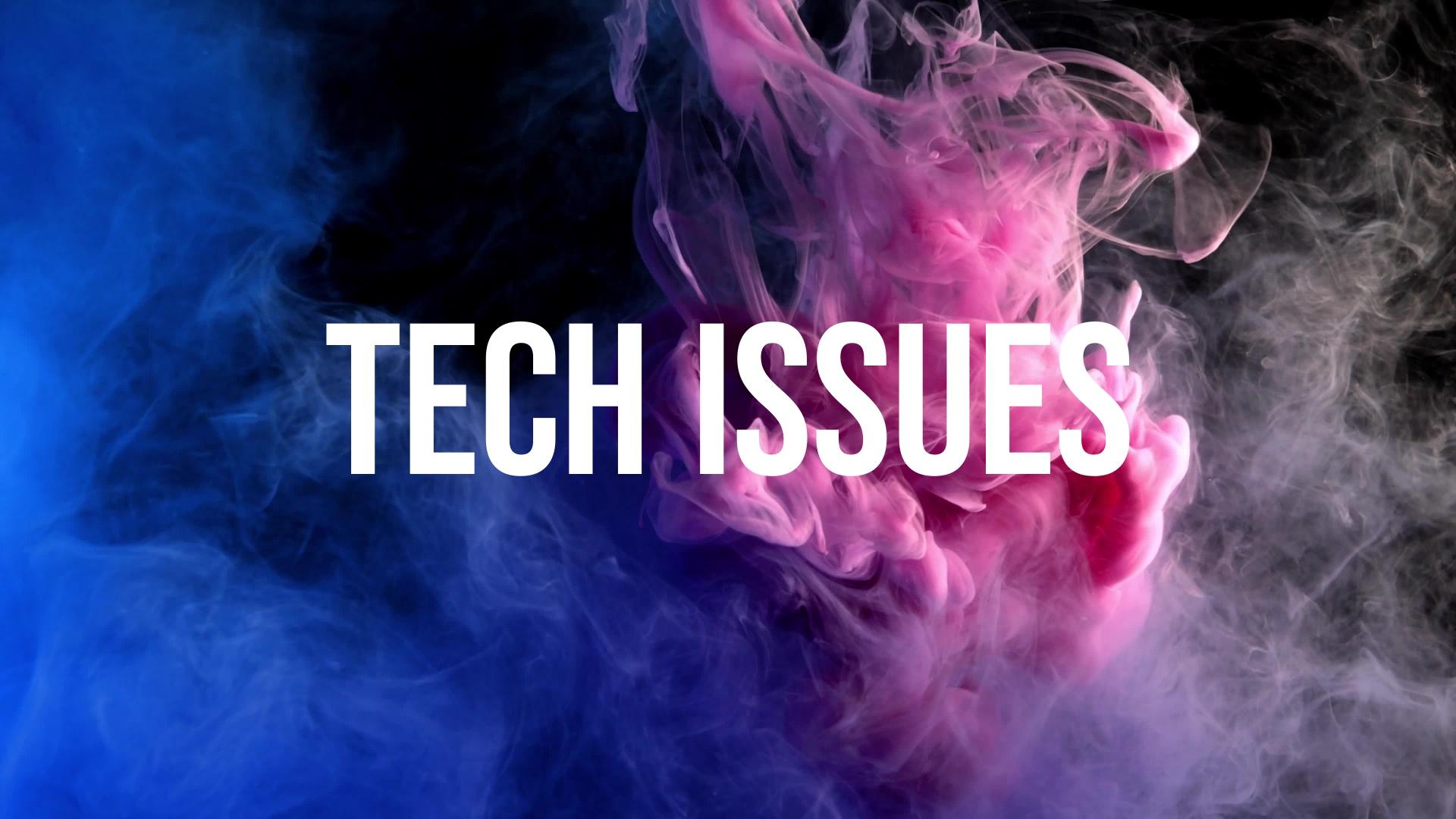 Tech Issues — Neon Smoke Theme Wave.video
