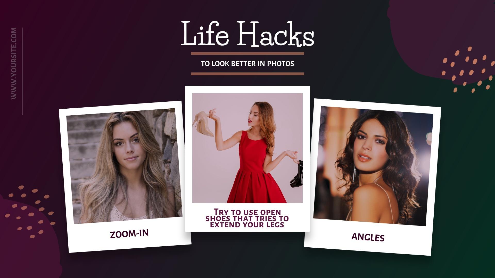 Photo Lifehacks Thumbnail | Wave.video